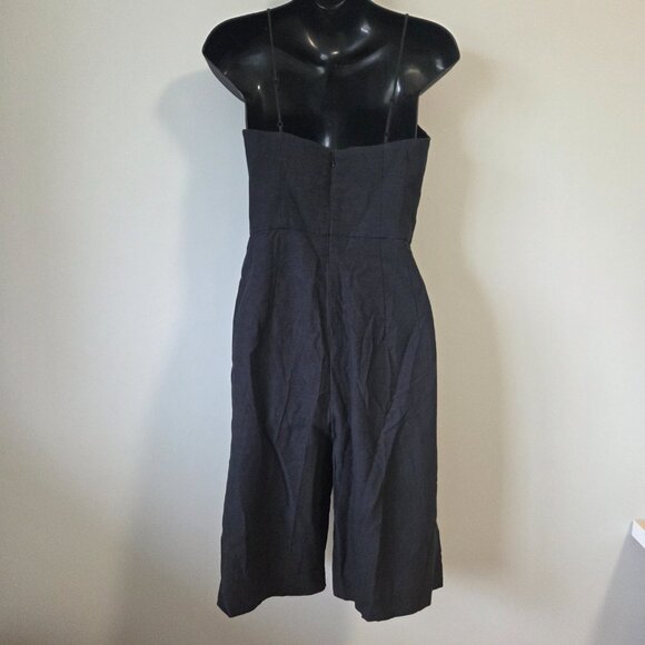Club Monaco Linen Romper Jumpsuit - Picture 3 of 4